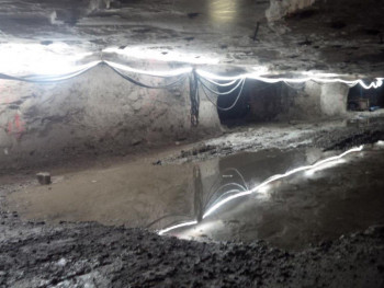 Underground Gypsum Mine Installation - Canada
